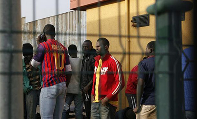 El problema de inmigrantes entre Marruecos y España